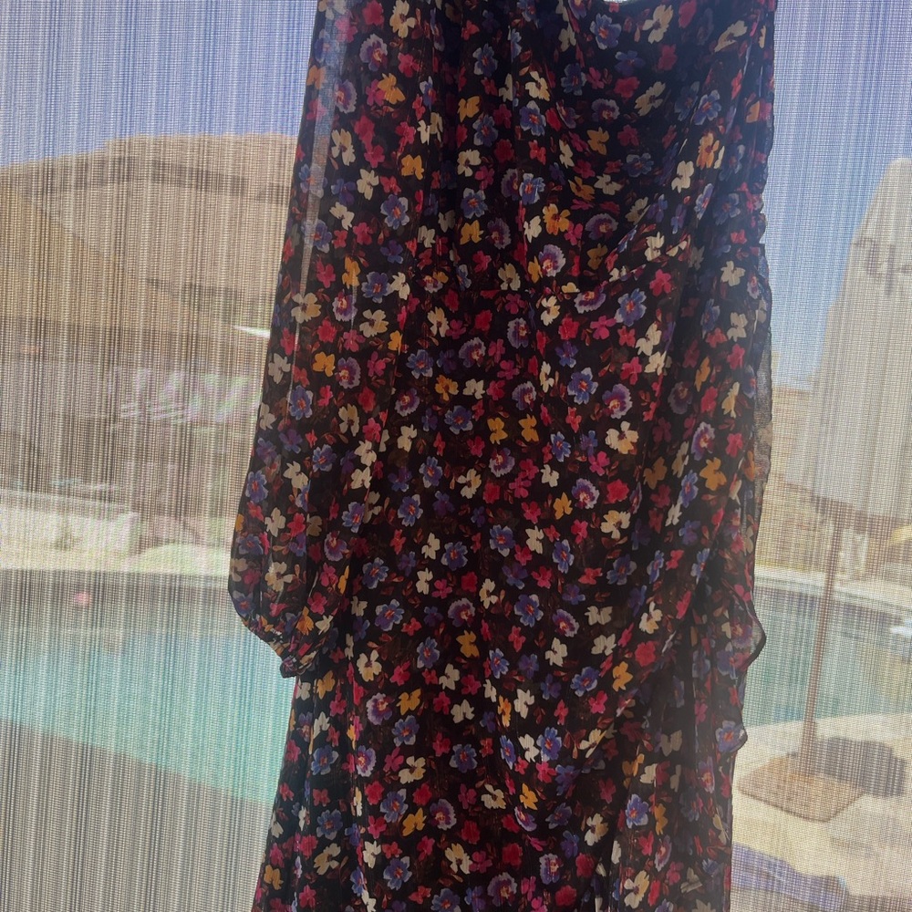 ASTR The Label one shoulder Calista midi dress from Nordstrom size L - Picture 5 of 16